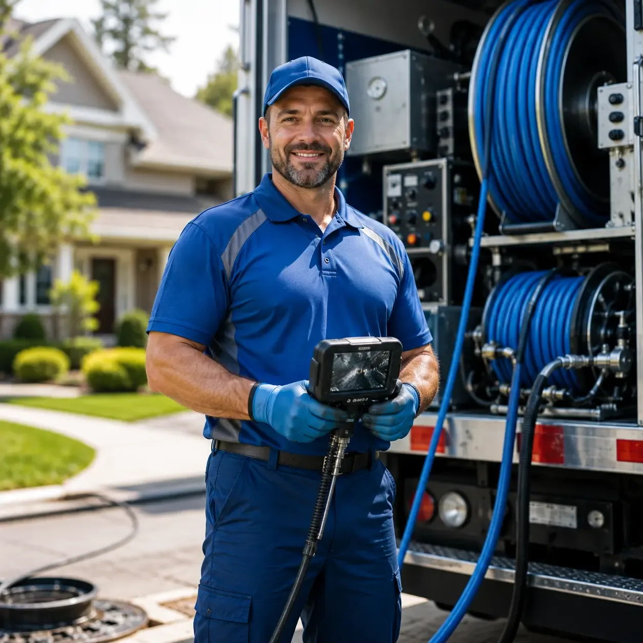 Local outdoor drain cleaning specialists in Redford, TX